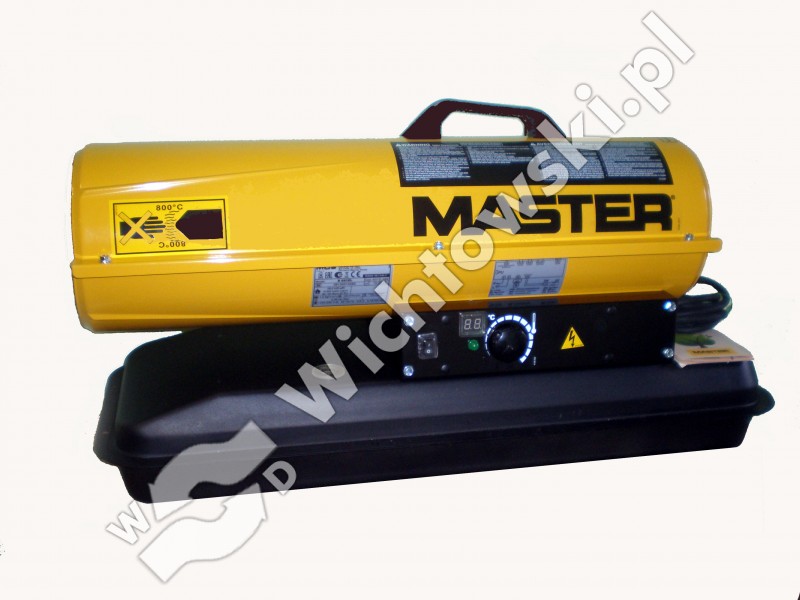 MASTER B 65 CEL direct oil heater with thermostat