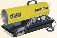 MASTER B 65 CEL direct oil heater with thermostat
