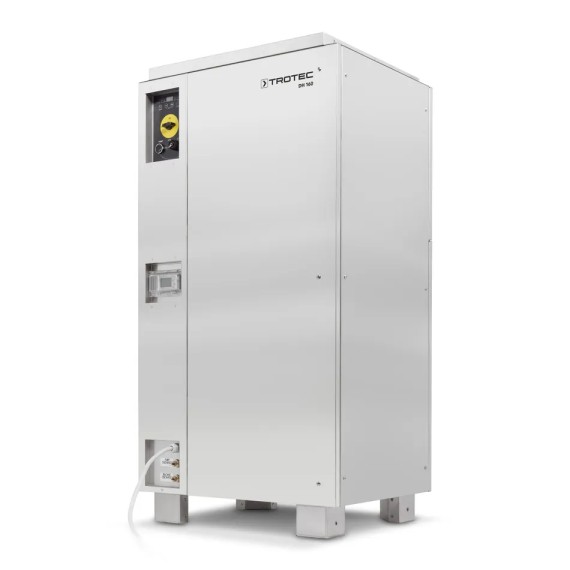 Osuszacz przemysłowy TROTEC DH 160 w obudowie ze stali nierdzewnej