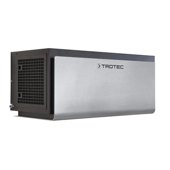 Osuszacz ścienny DH15VPR+  osłoną ze szczotkowanej stali nierdzewnej