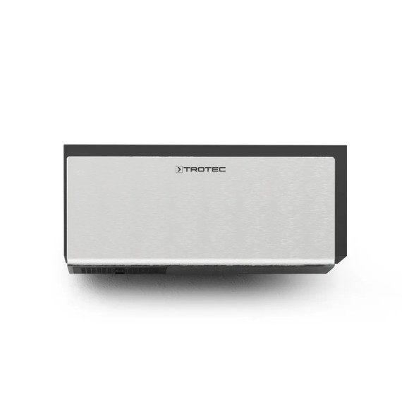 Osuszacz ścienny DH15VPR+  osłoną ze szczotkowanej stali nierdzewnej