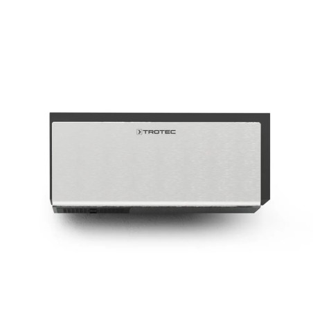 Osuszacz ścienny DH15VPR+  osłoną ze szczotkowanej stali nierdzewnej