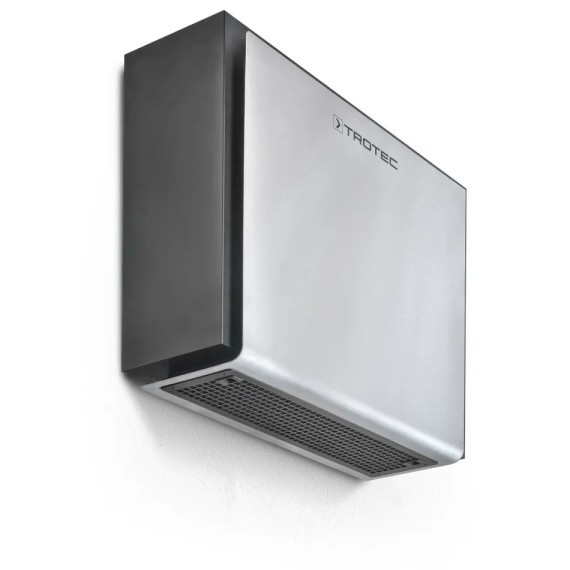 Osuszacz ścienny DH30VPR+ z przednią osłoną ze szczotkowanej stali nierdzewnej