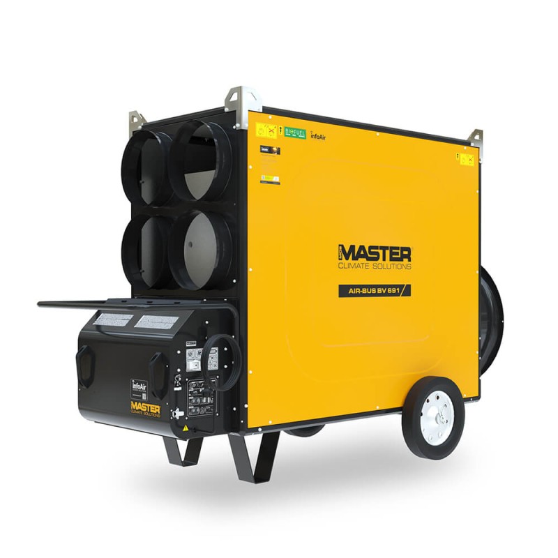 Nagrzewnica powietrza Master BV 691S - panel 4drożny