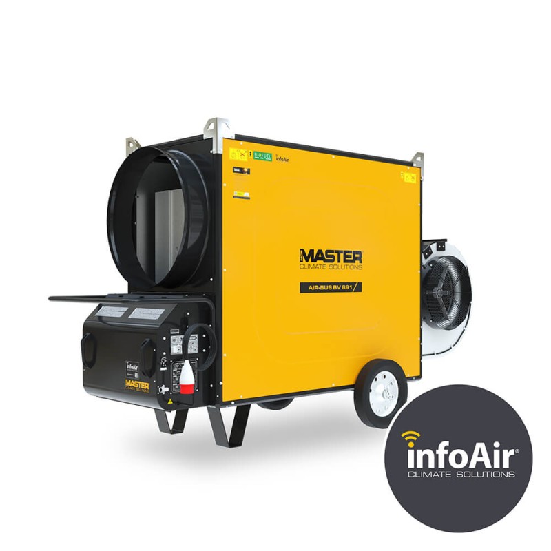 Nagrzewnica powietrza Master BV 691E INFO AIR - panel 1drożny