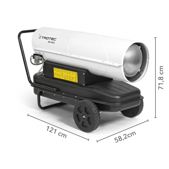 Nagrzewnica powietrza TROTEC IDE 100 D