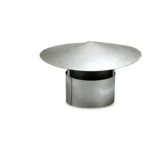 Rura spalinowa, daszek, 120 mm