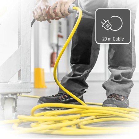 Przedłużacz profesjonalny 20 m / 400 V / 2,5 mm² - Wyprodukowano w Niemczech