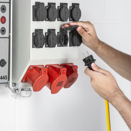 Przedłużacz profesjonalny 20 m / 230 V / 2,5 mm² - Wyprodukowano w Niemczech