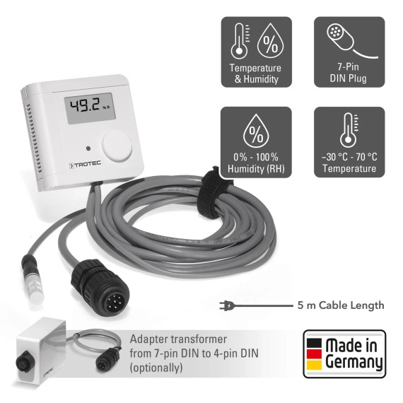 Elektroniczny termohigrostat HG 125