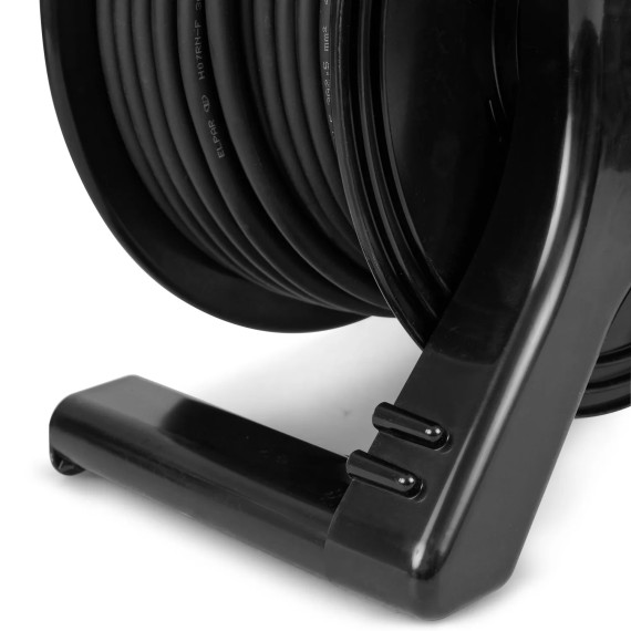 Bęben kablowy PVD3 / przewód 40 m czarny